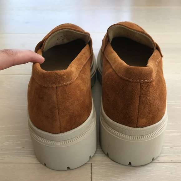 Portland Leather Patina Zoe Chunky Loafer sz 10 - Picture 7 of 11